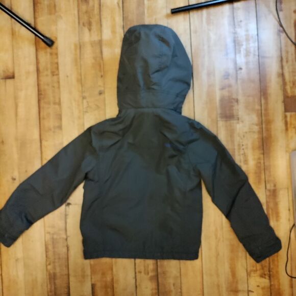 Abercrombie & Fitch jacket size Large youth gray hooded fleece lined boys AF - Picture 6 of 9